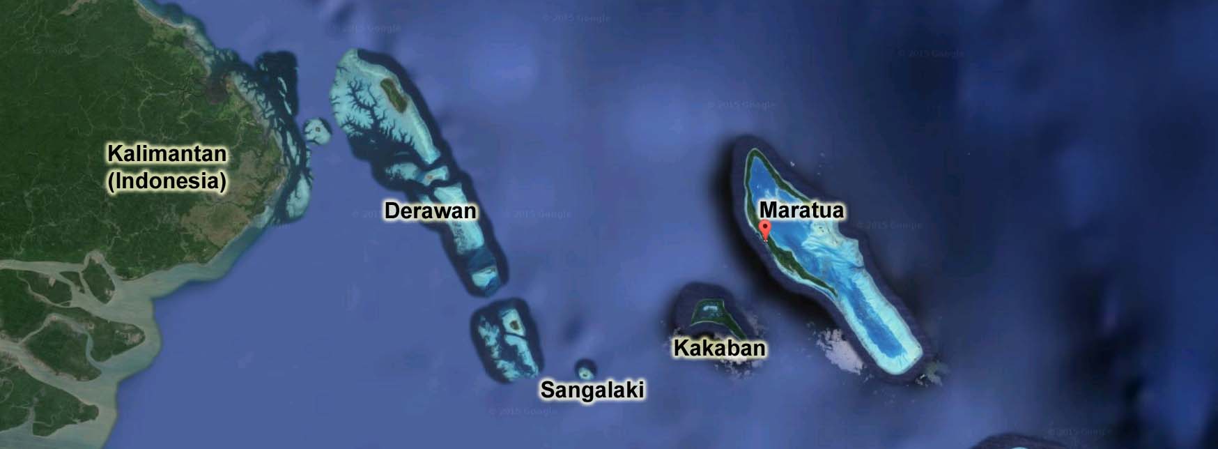 Derawan HTML map